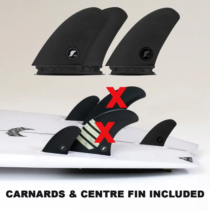 Lost RNF Twinzer 96er Surfboard - Futures-6
