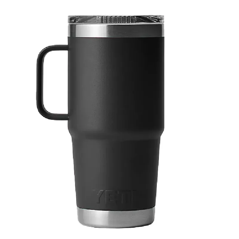 Yeti Rambler 20oz Travel Mug in Black-2