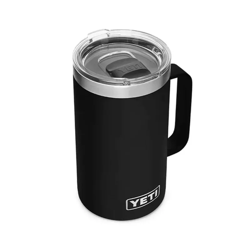 Yeti Rambler 24oz Mug in Black-2