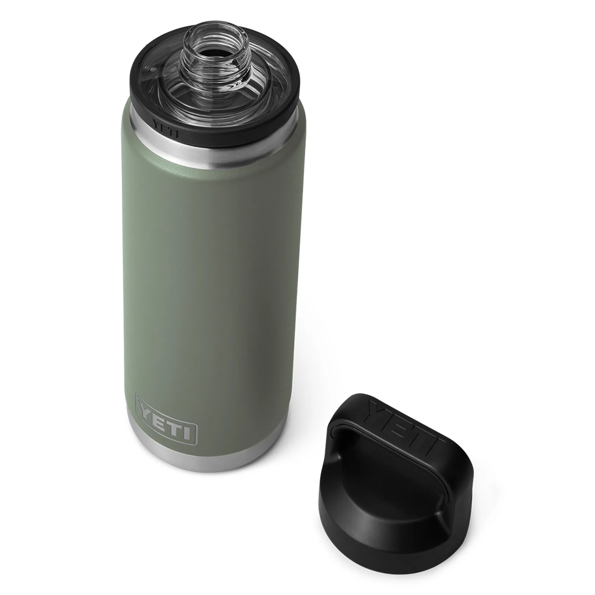 Yeti Rambler 26oz Chug Bottle in Camp Green