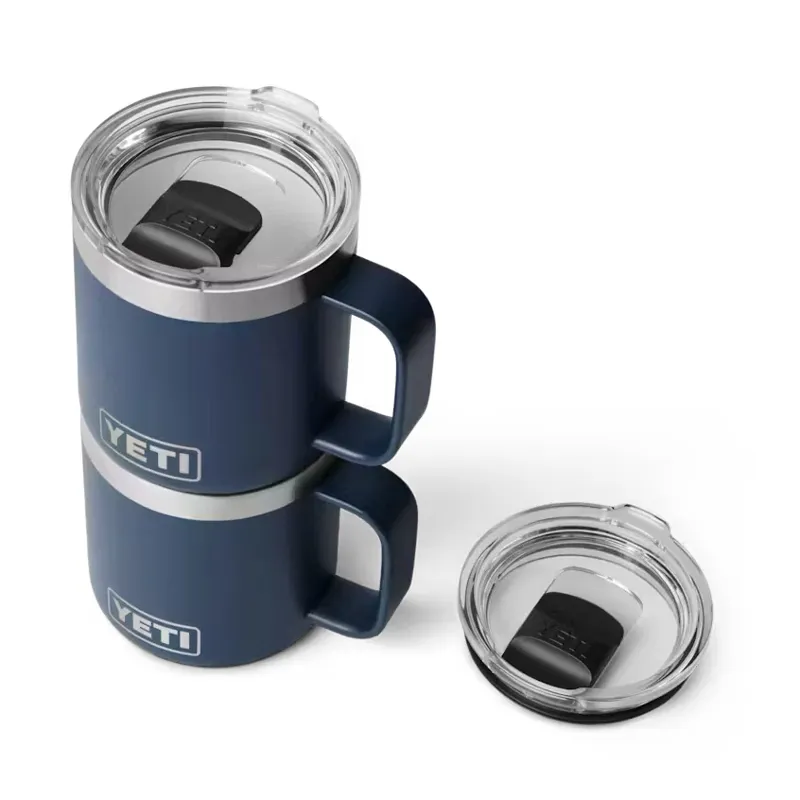 Yeti Rambler 10oz Ceramic Lined Mug in Stag Red-4
