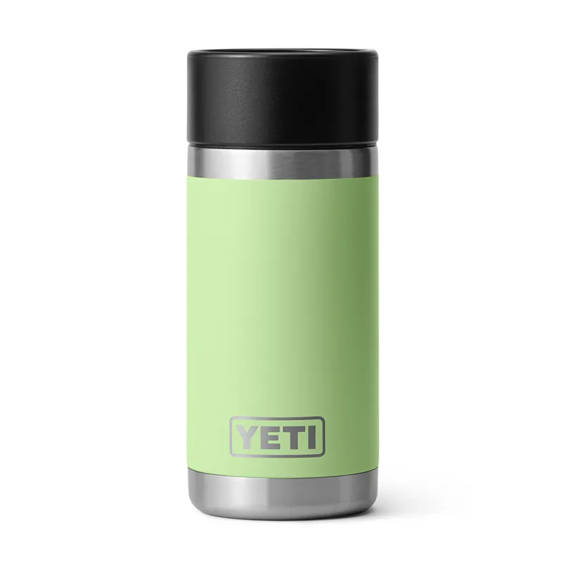 Yeti Rambler 12oz Bottle with Hotshot cap in Key Lime
