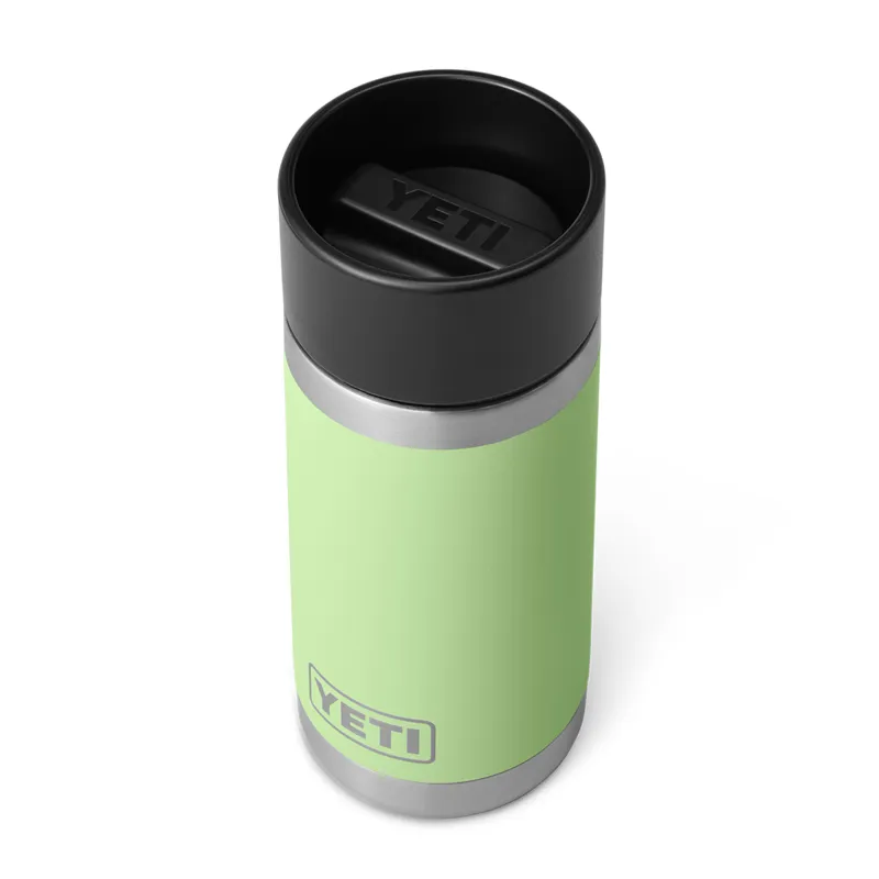 Yeti Rambler 12oz Bottle with Hotshot cap in Key Lime-2