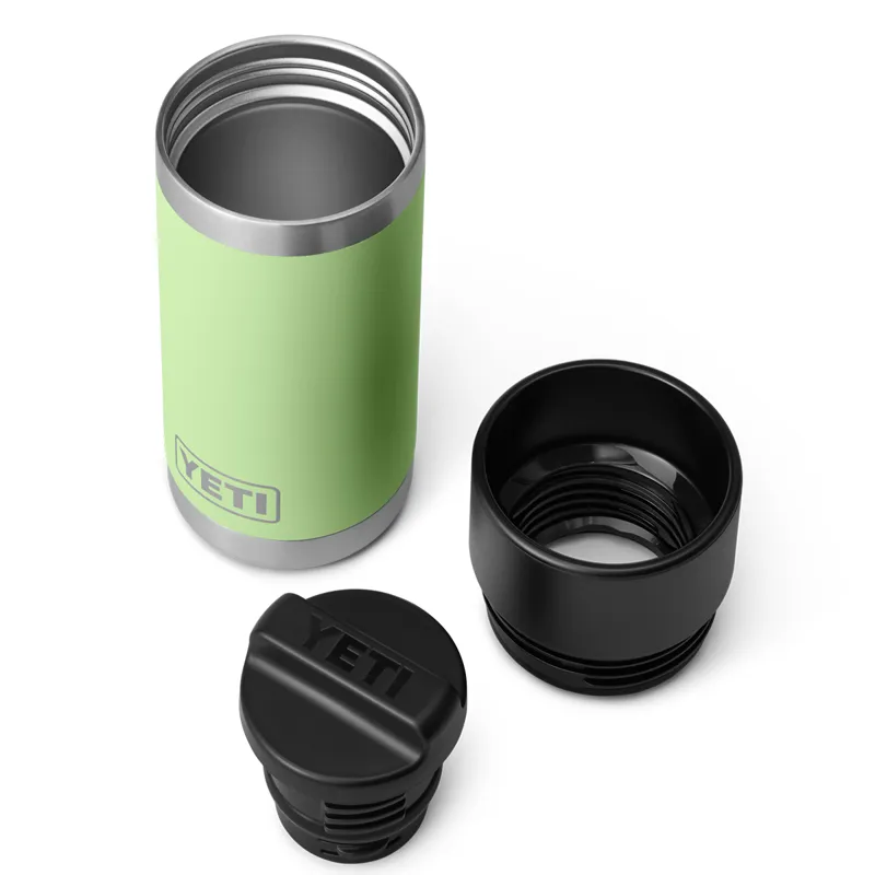 Yeti Rambler 12oz Bottle with Hotshot cap in Key Lime-4
