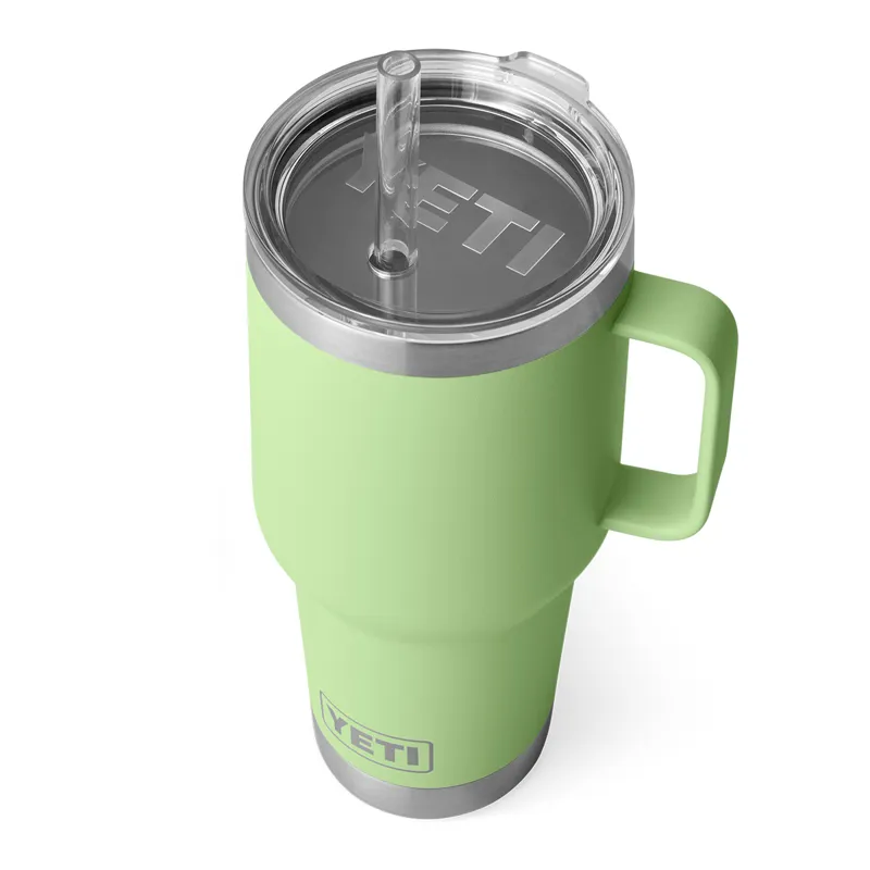 Yeti Rambler 35oz Straw Mug in Key Lime