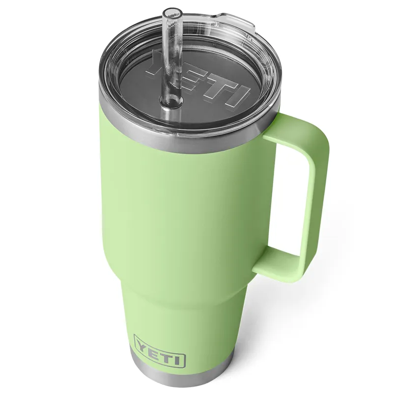 Yeti Rambler 42oz Straw Mug in Key Lime