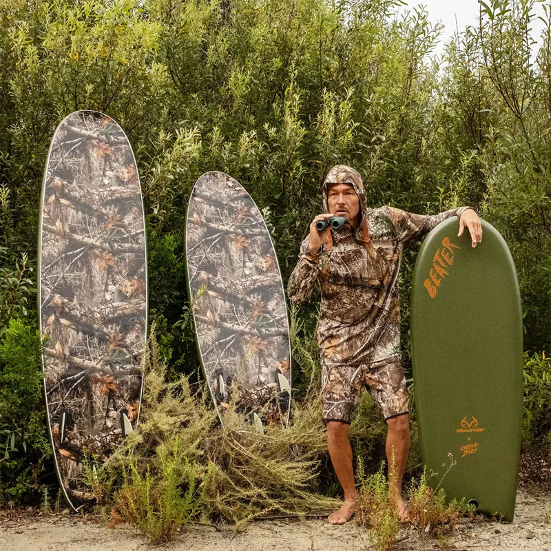 Catch Surf Odysea Log Soft Surfboard in Real Tree-2