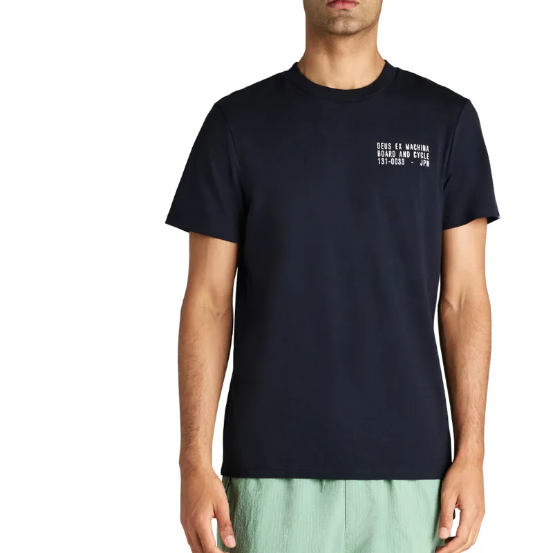 Deus Ex Machina Recoil Tee in Black-3