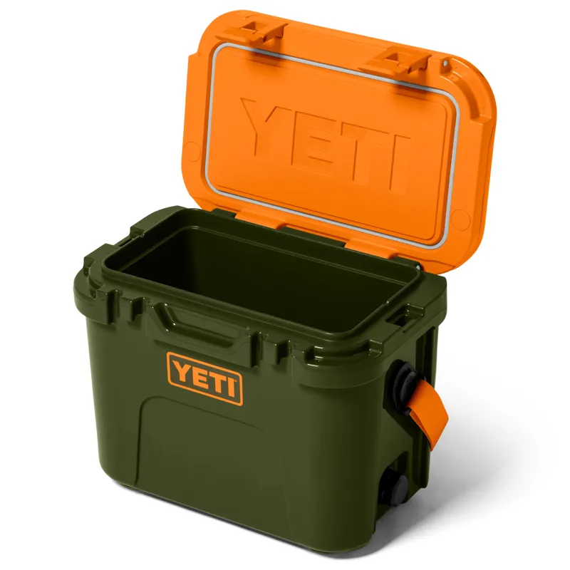 Yeti Roadie 15 Cooler in Olive/King Crab Orange-3