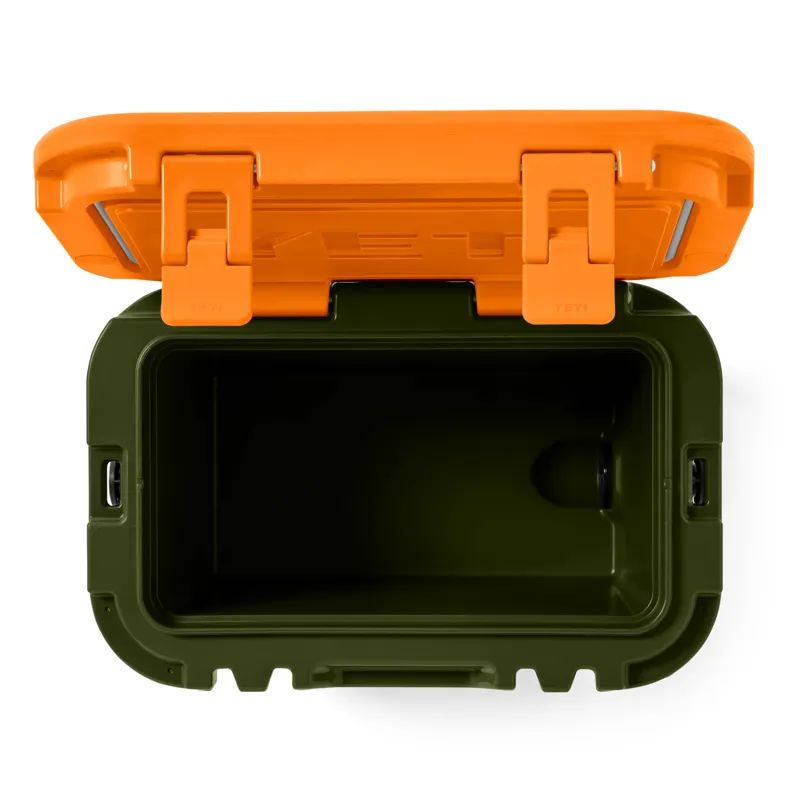 Yeti Roadie 15 Cooler in Olive/King Crab Orange-5