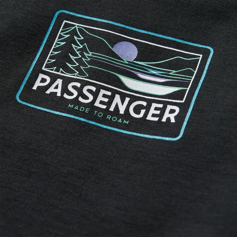 Passenger Roamer Recycled T-Shirt in Black-3