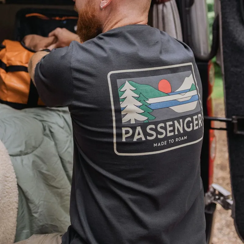 Passenger Roamer Recycled T-Shirt in Black-3