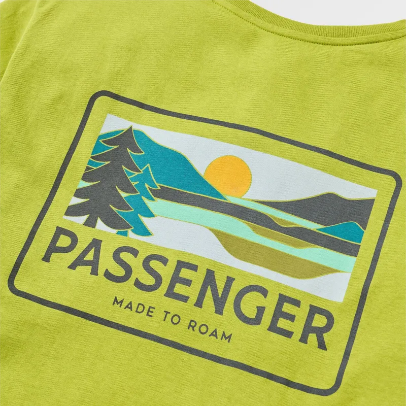 Passenger Roamer Recycled T-Shirt in Tea Green-2