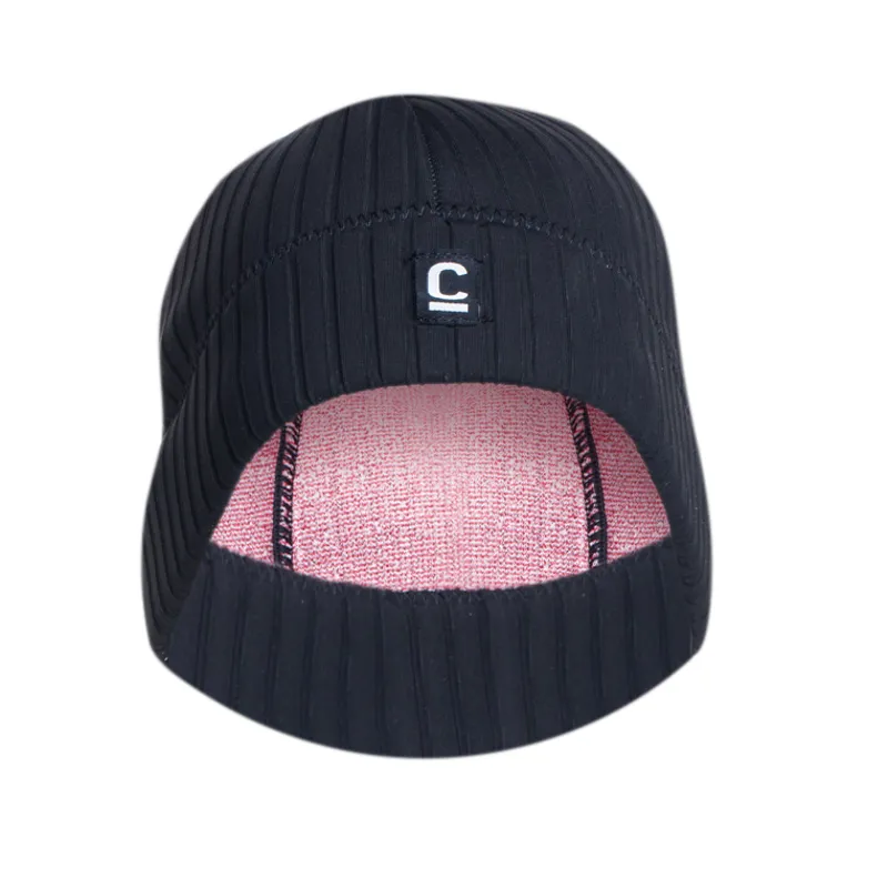 Swim Research Storm Chaser 2mm Neoprene Beanie in Black-1