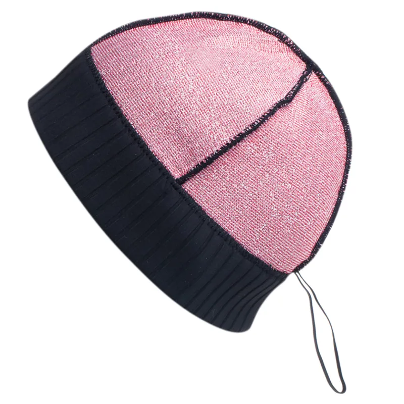 Swim Research Storm Chaser 2mm Neoprene Beanie in Black-2