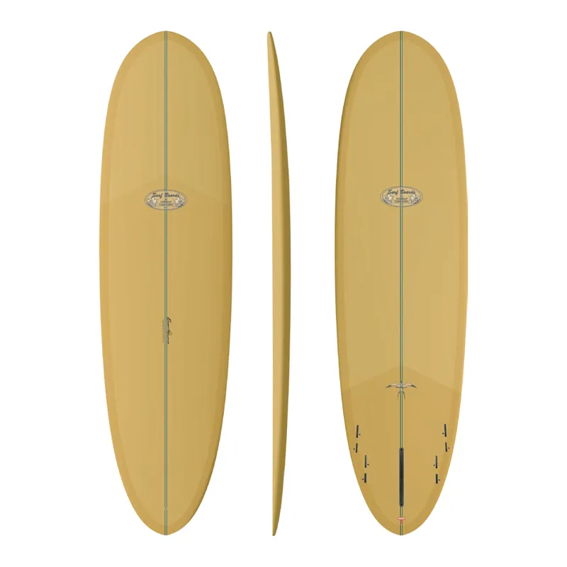Thunderbolt Surfboards Donald Takayama Scorpion 2 Surfboard in Yellow - FCS2