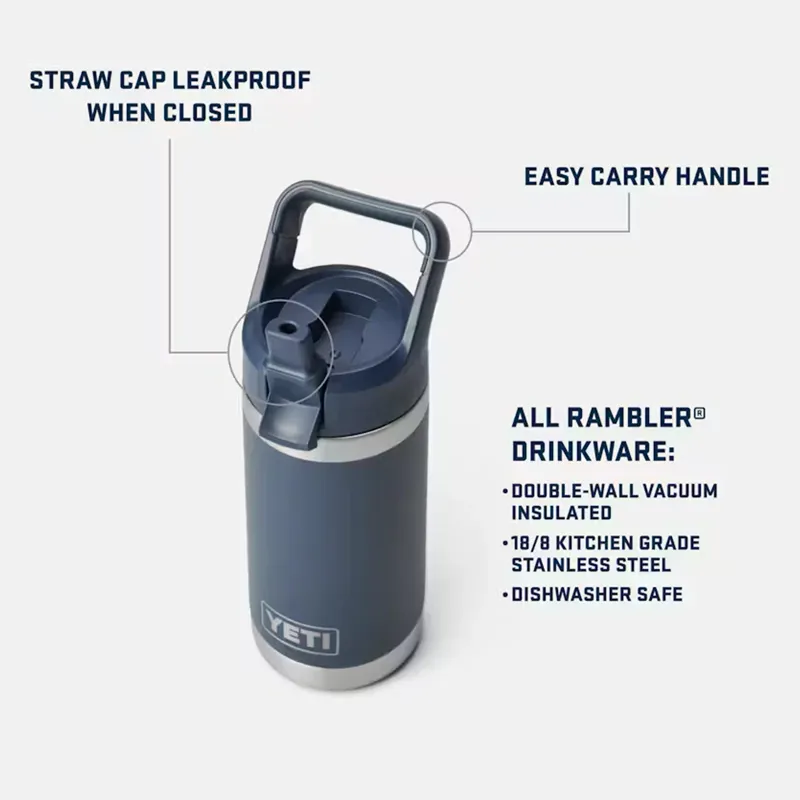 Yeti Rambler 12oz Kids Bottle in Sea View-3