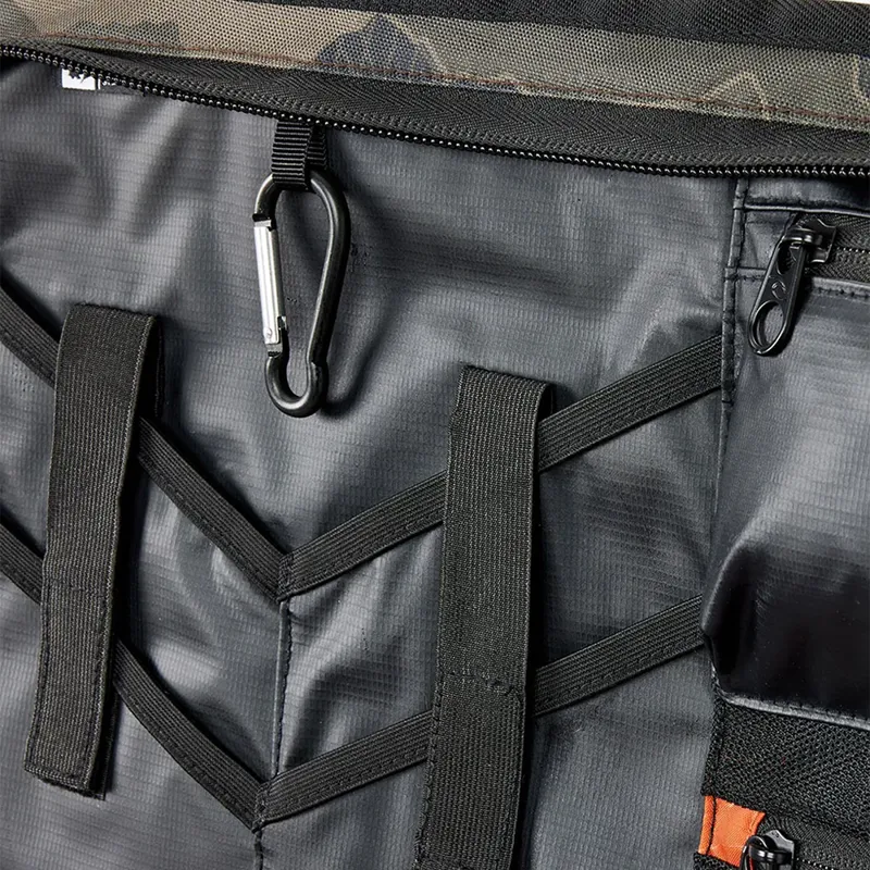 Rip Curl Search 45L Duffle Bag in Black/Olive-4