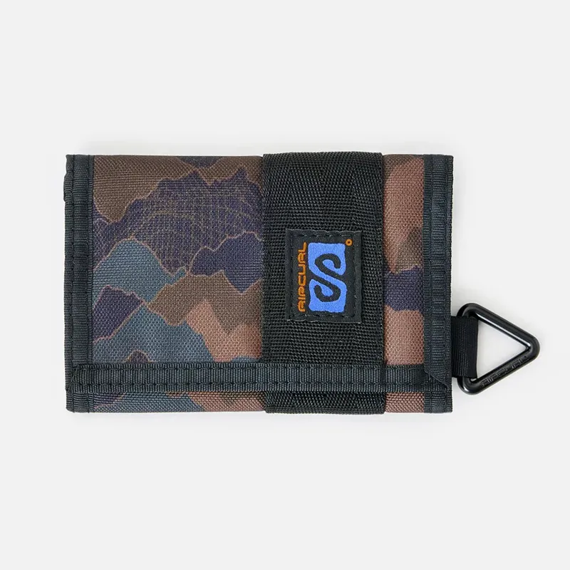 Rip Curl Search Surf Wallet in Black/Olive