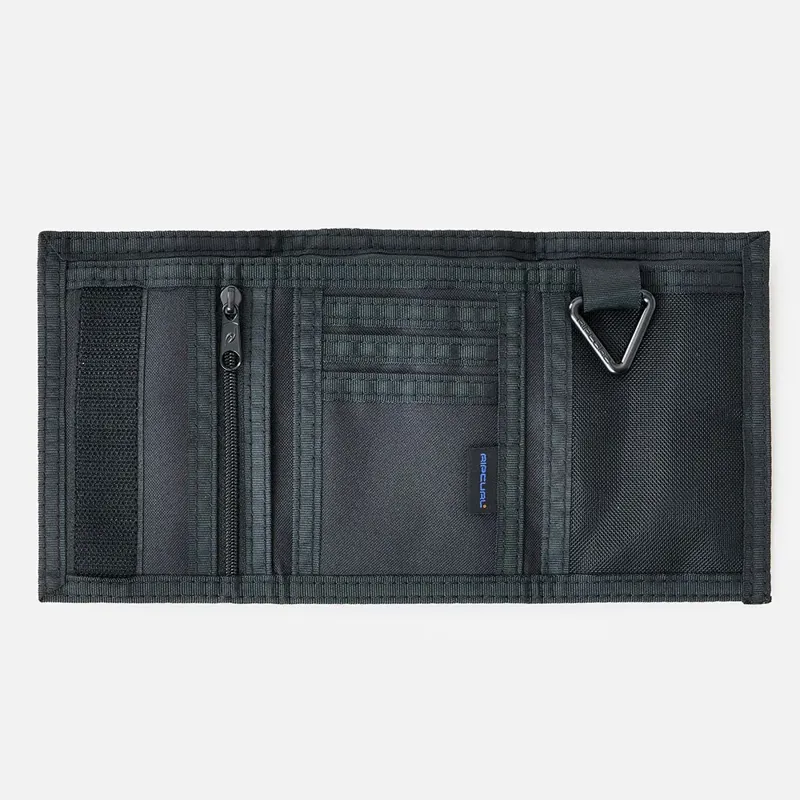 Rip Curl Search Surf Wallet in Black/Olive-1