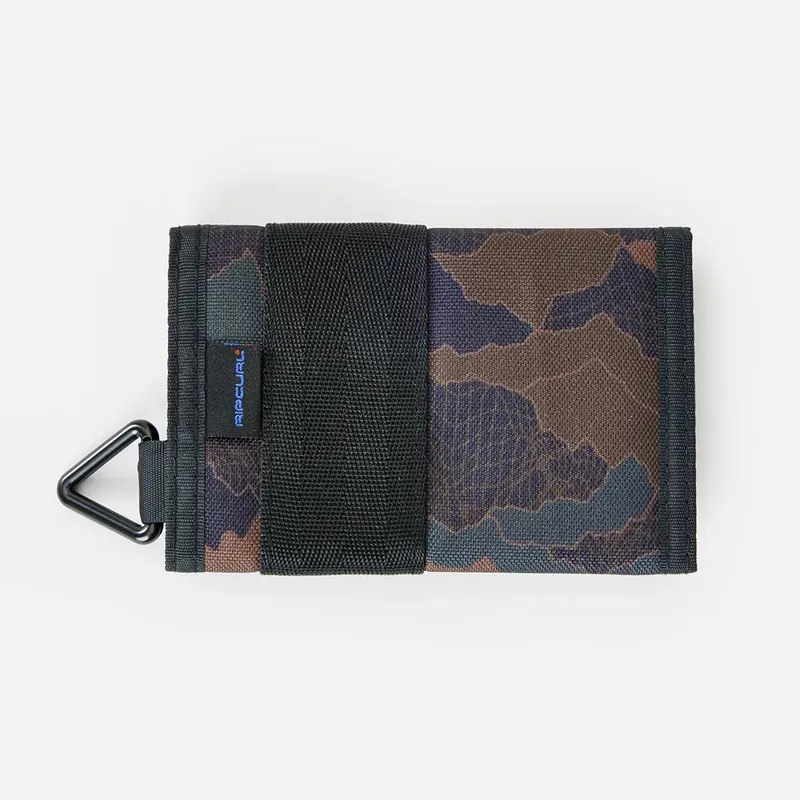 Rip Curl Search Surf Wallet in Black/Olive-2