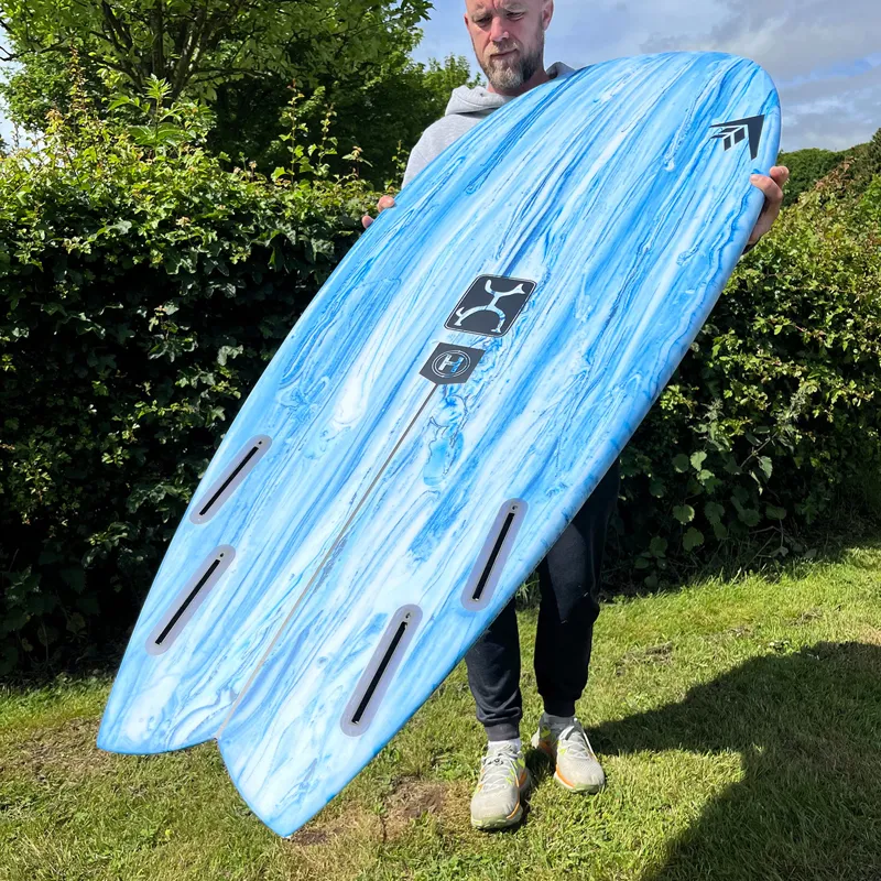 Firewire Helium Seaside  Limited Edition Blue Surfboard - Futures-2