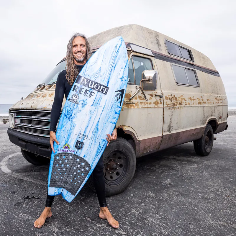 Firewire Helium Seaside  Limited Edition Blue Surfboard - Futures-10