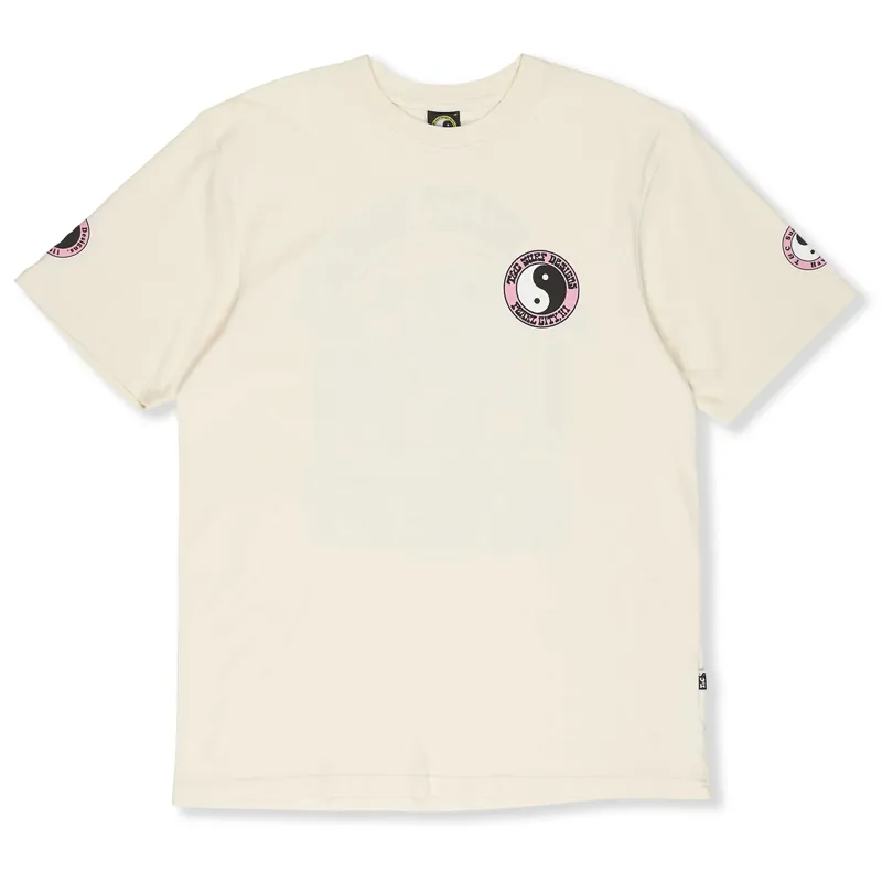 T and C Surf Designs Surf Service Tee in Vintage White-1