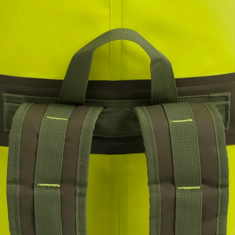C-Skins Session Dry Bag Backpack in Flash Green-3