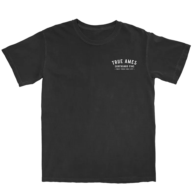 True Ames Shop Logo T-Shirt in Black-1