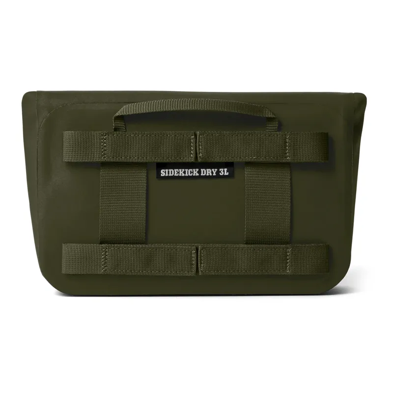 Yeti Sidekick 3L Waterproof Gear Case in Olive/King Crab Orange-1