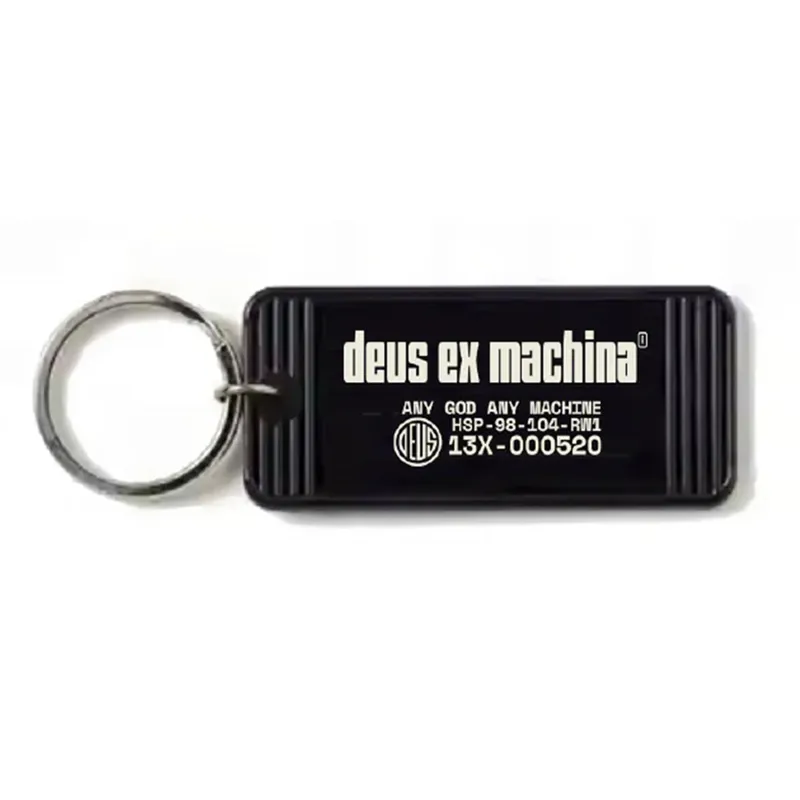 Deus Ex Machina Silo Key Tag in Black