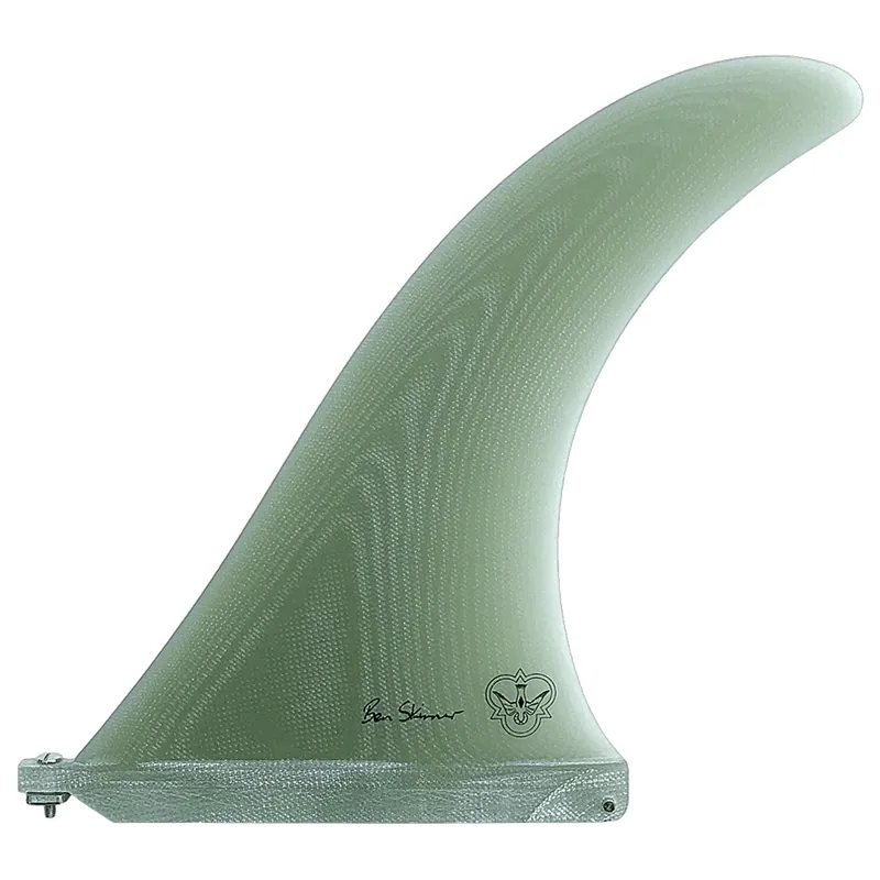 Flying Diamonds Skindog Sub Center Single Fin in Clear