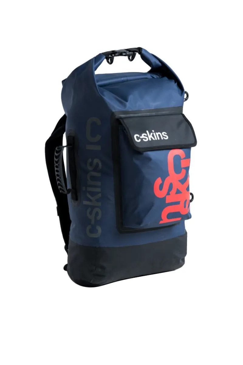 C-Skins 40 Litre Drybag in Slate-Red-1