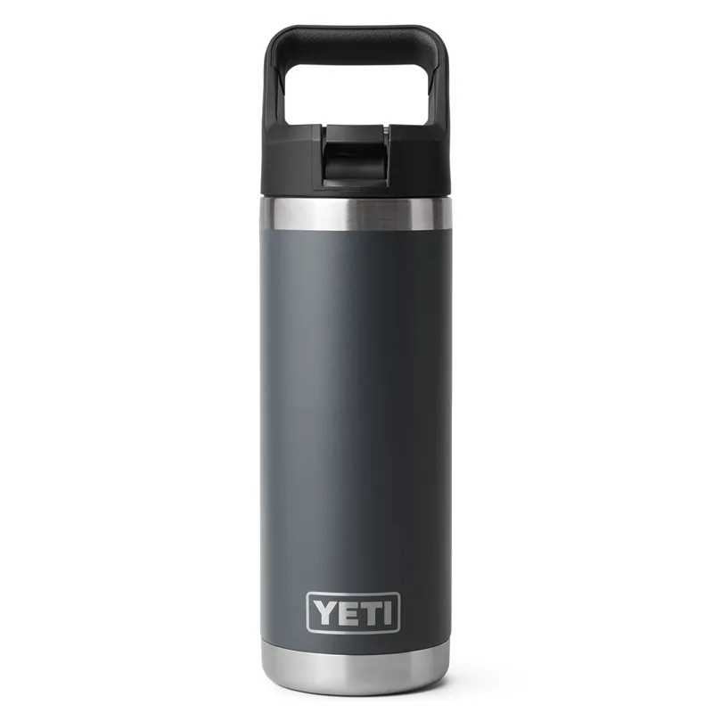 Yeti Rambler 18oz Straw Bottle in Charcoal-2