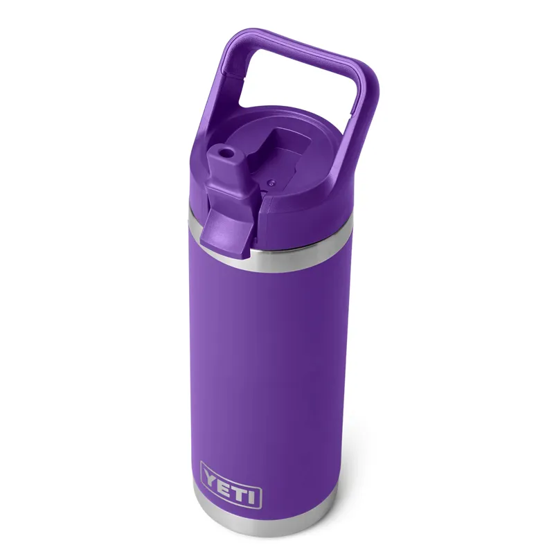 Yeti Rambler 18oz Straw Bottle in Pace Purple