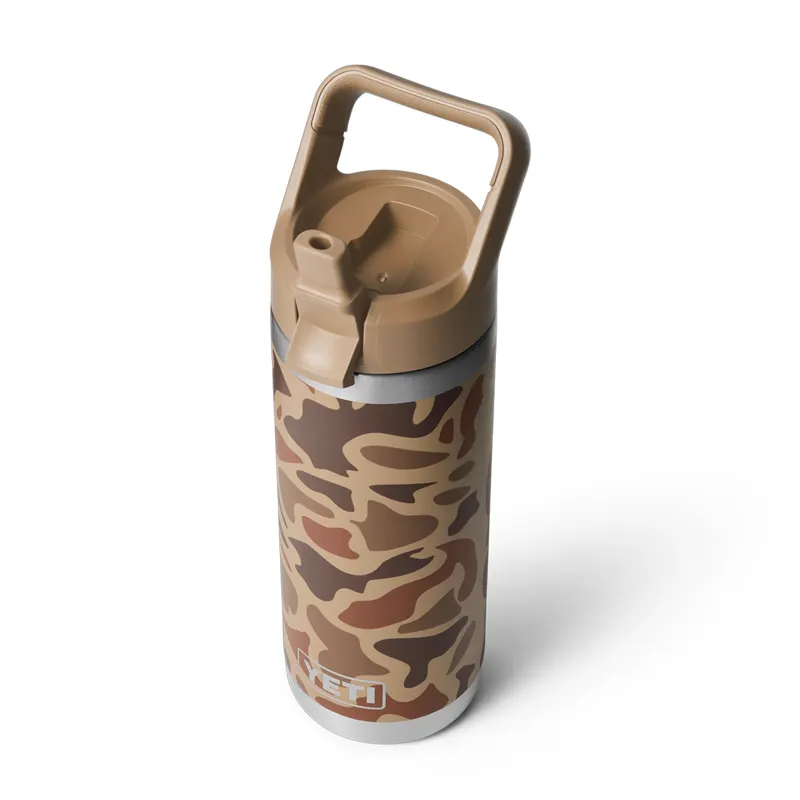 Yeti Rambler 18oz Straw Bottle in Wetlands Camo