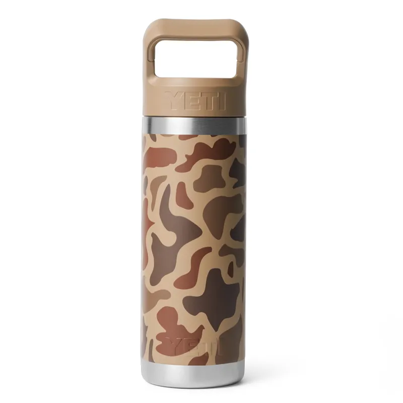 Yeti Rambler 18oz Straw Bottle in Wetlands Camo-2
