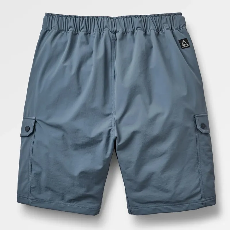 Passenger Stride Active Trail Short in Storm Grey-1