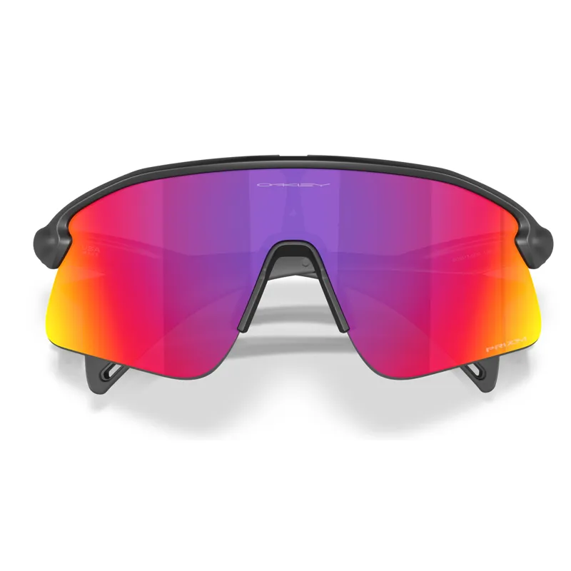 Oakley Stunt Devil Sunglasses with Prizm Road Lenses and Matte Black Frames-4