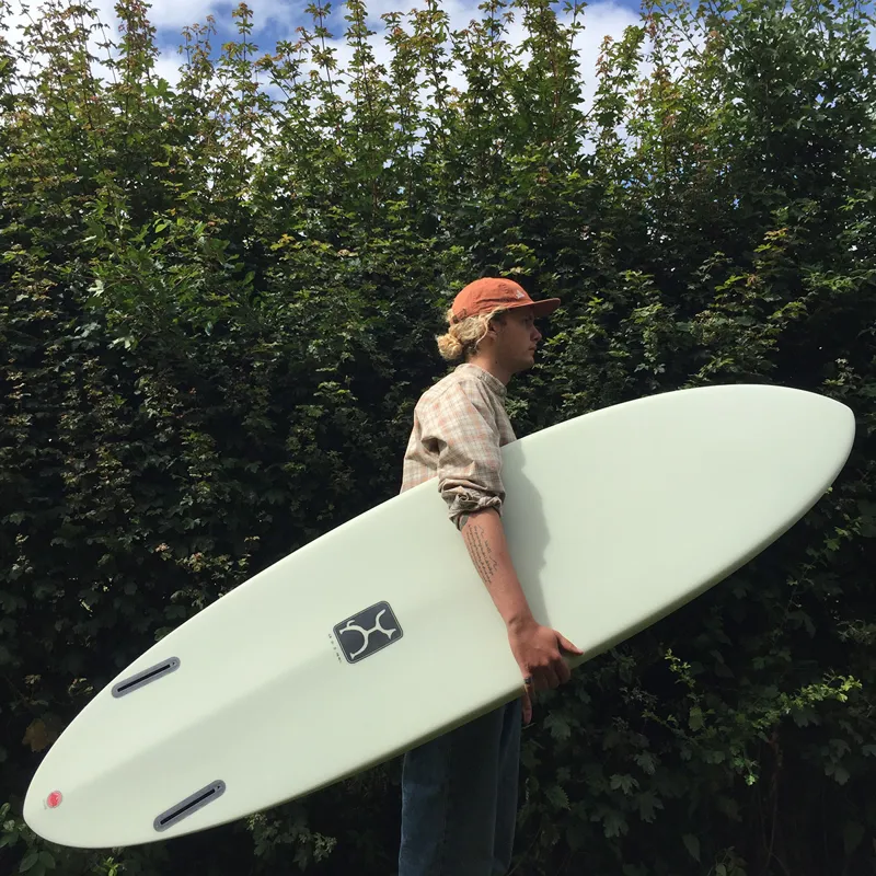 Firewire Thunderbolt Red Sunday Twin Surfboard in Volan - Futures-1