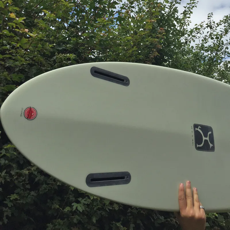 Firewire Thunderbolt Red Sunday Twin Surfboard in Volan - Futures-3