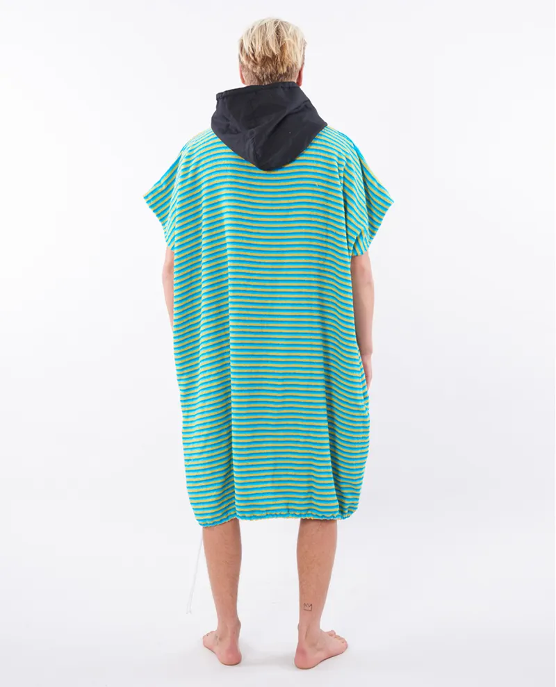 Rip Curl / Surf Sock Hooded Towel / Blue Stripes-1