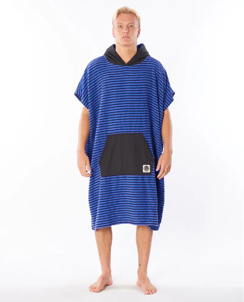 Rip Curl / Surf Sock Hooded Towel / Purple Stripes