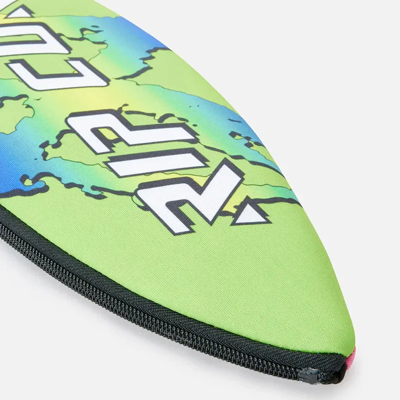 Rip Curl Surfboard Pencil Case in Neon Lime-3