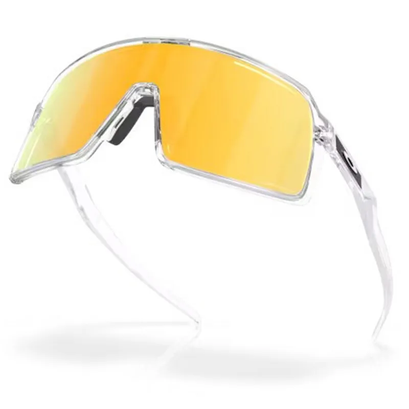 Oakley Sutro Sunglasses with Prizm 24K Lenses and Clear Frames-1