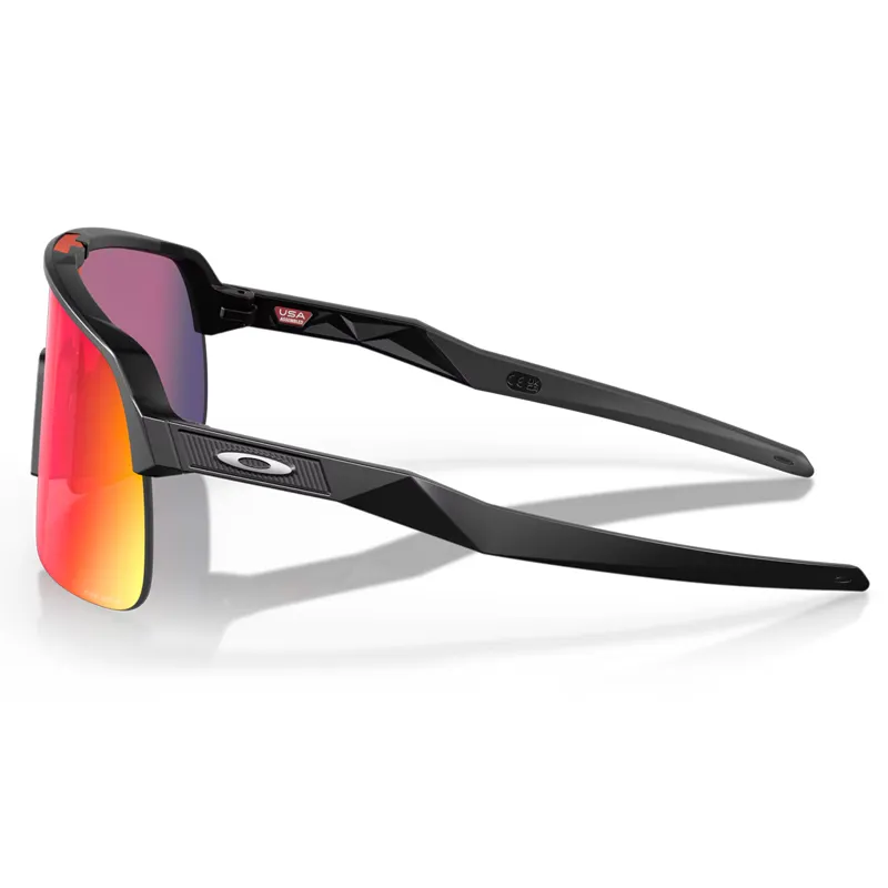 Oakley Sutro Sunglasses with Prizm Road Lenses and Matt Black Frames-2
