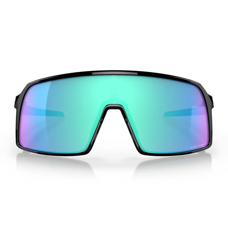 Oakley Sutro Sunglasses with Prizm Sapphire Lenses and Polished Black Frames-1