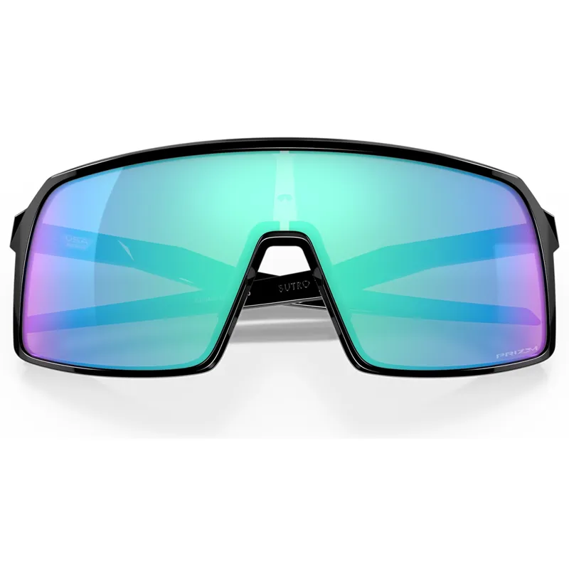 Oakley Sutro Sunglasses with Prizm Sapphire Lenses and Polished Black Frames-4