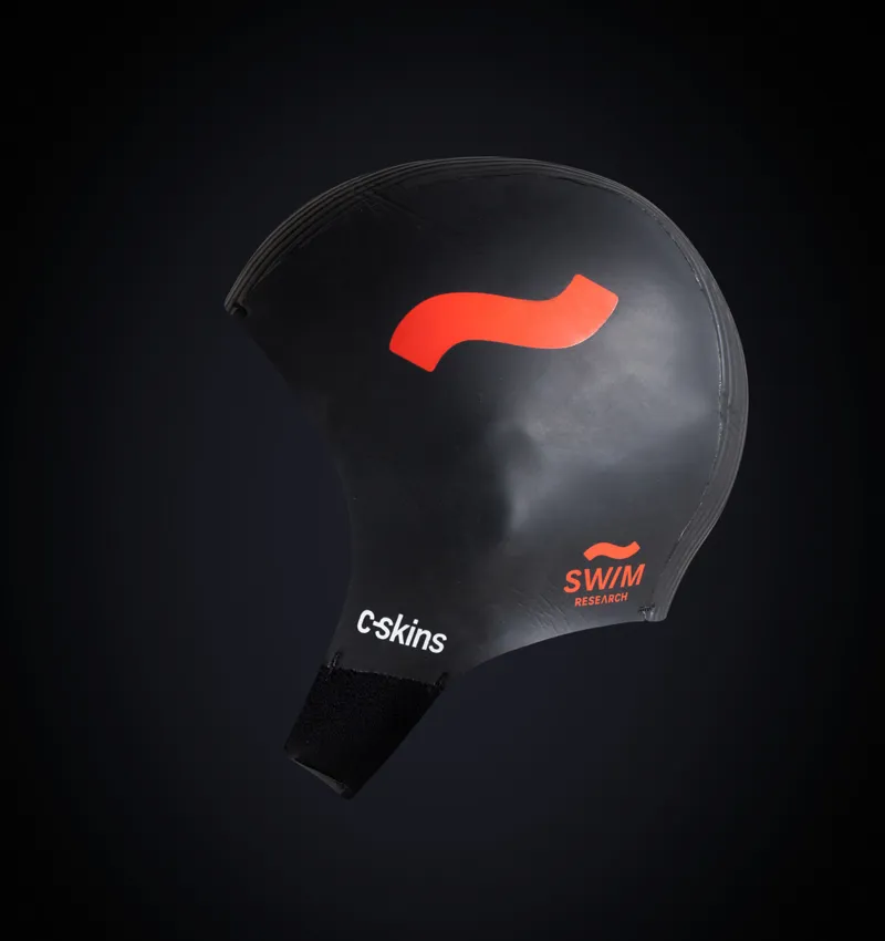 Swim Research 3mm Swim Cap in Black-3